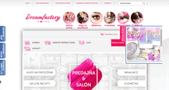 Desktop Screenshot of dream-factory.sk